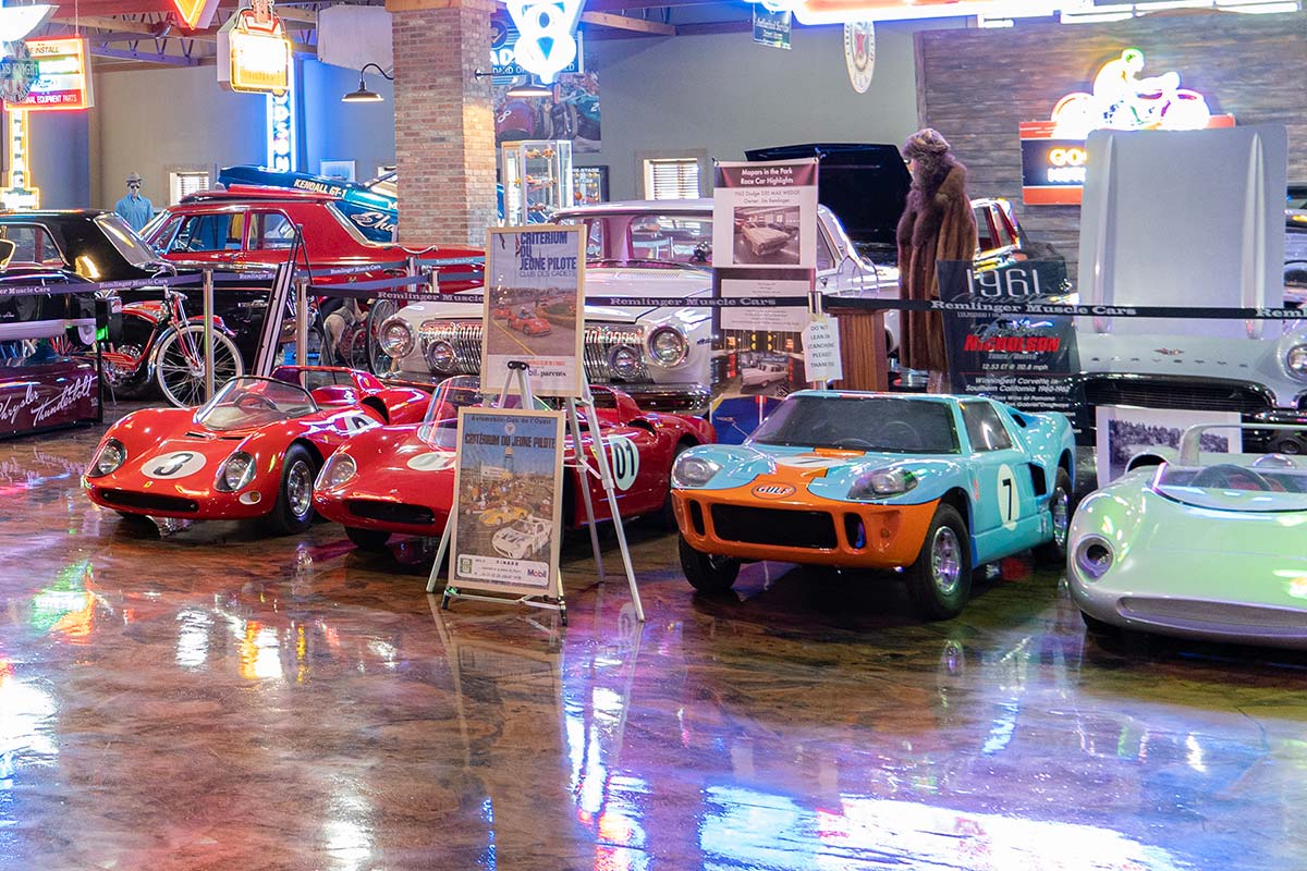 Go-Carts Background – Remlinger Museum Classic Go Carts Background